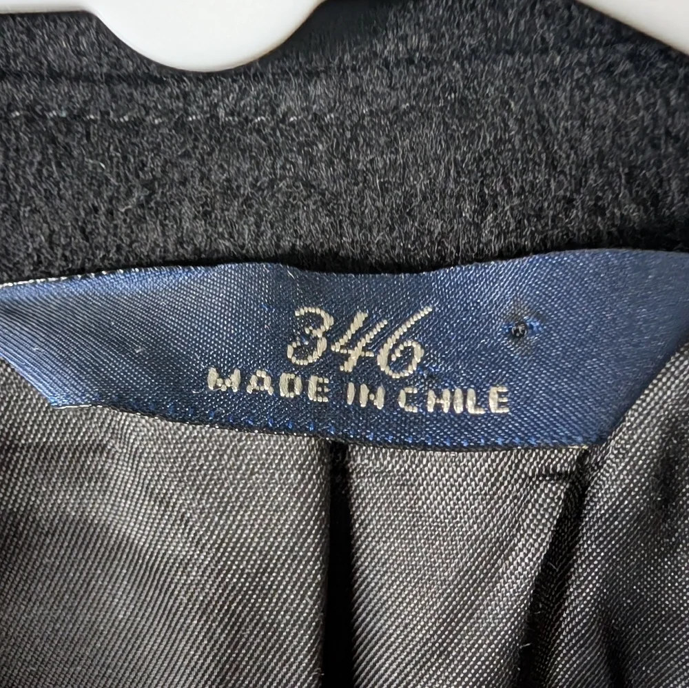 Brooks Brothers 346 Vintage 100% Cashmere Black Men's Blazer 46R